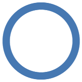Blue Circle Status Icon